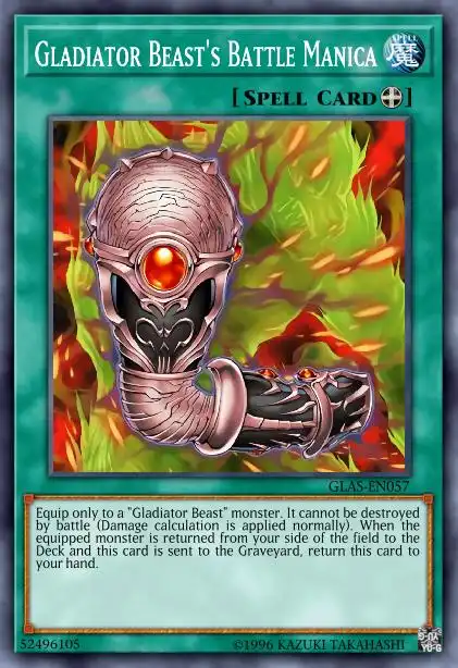Edison Rulings for Gladiator Beast's Battle Manica